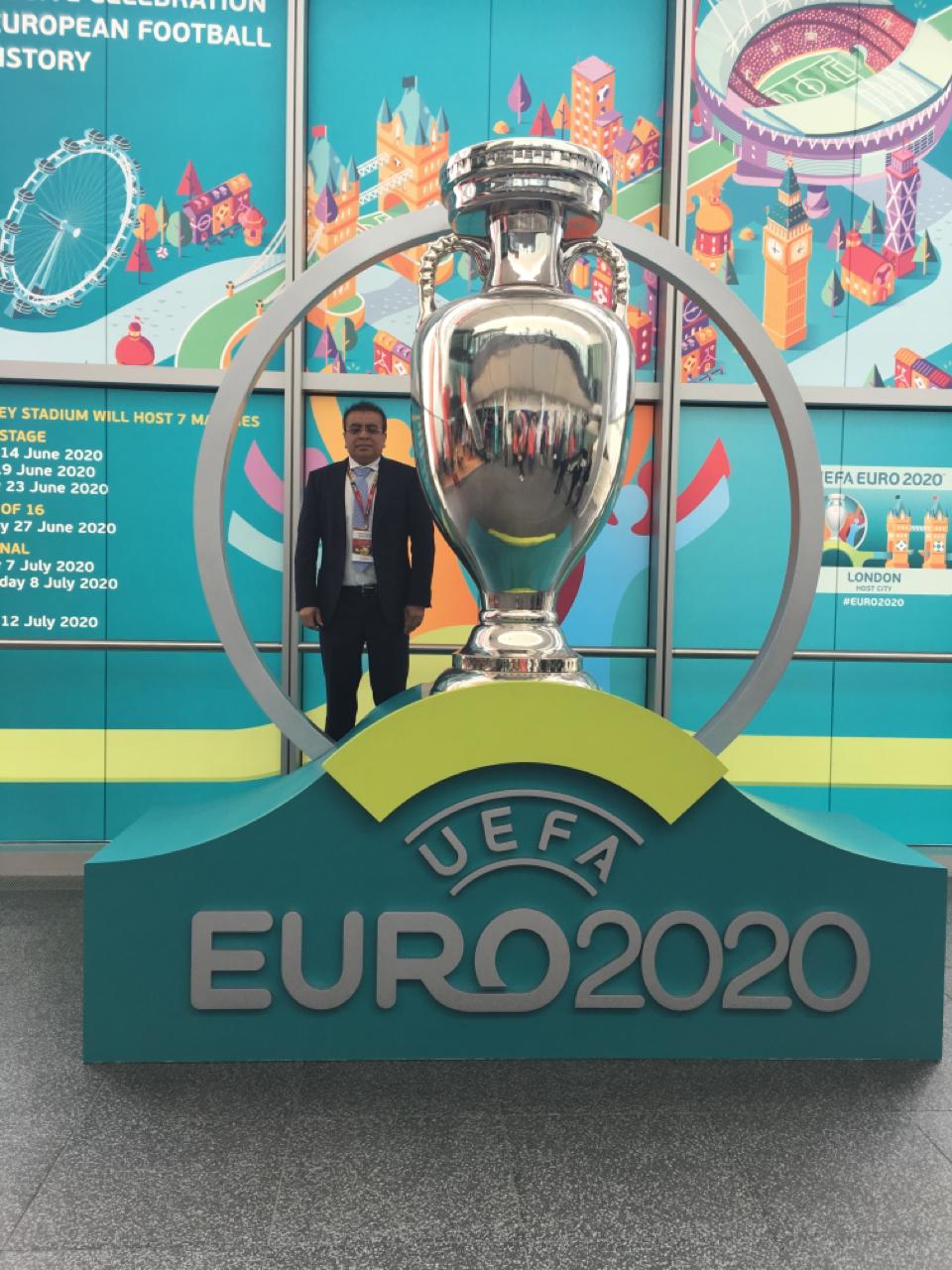 Dr. Ashfaq Konchwalla — FIFA Football Event Dubai