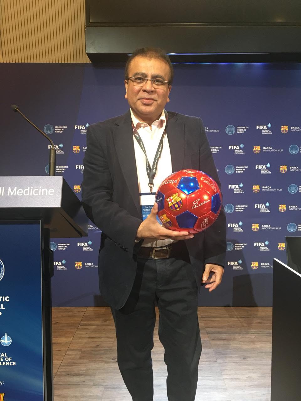 Dr. Ashfaq Konchwalla — Football FIFA Experience