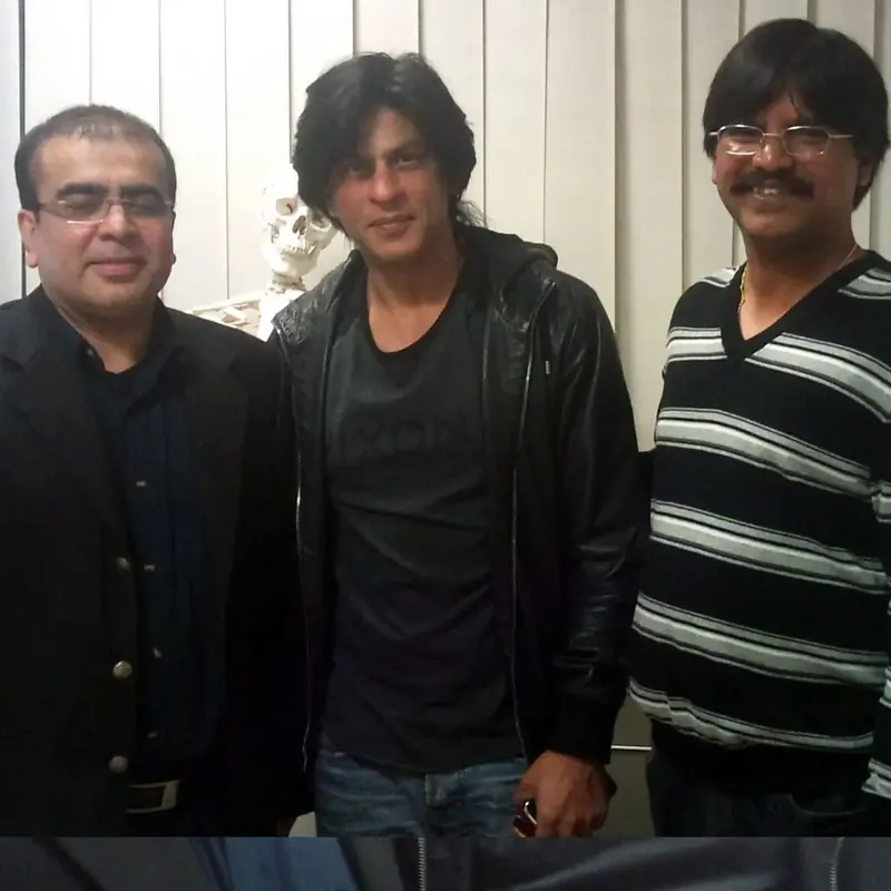 Dr. Ashfaq Konchwalla with celebrity patient