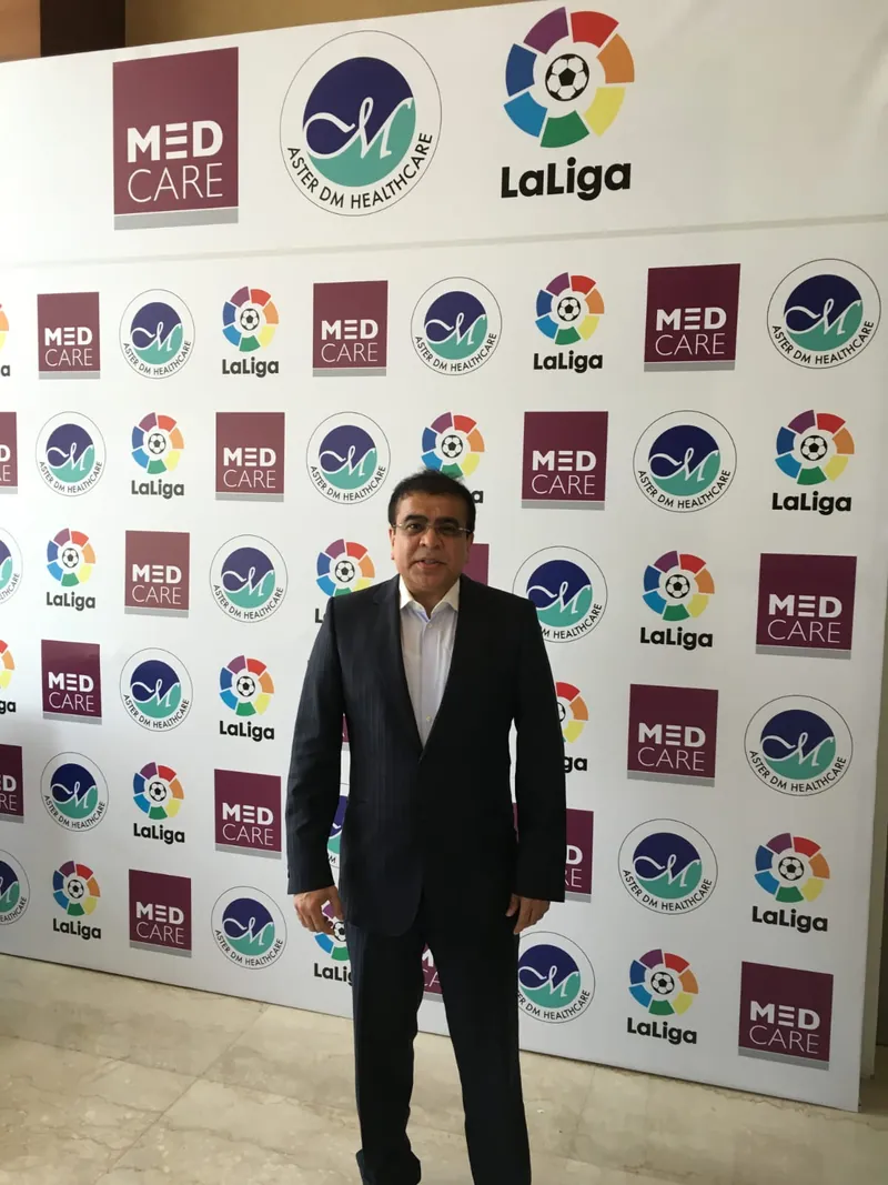 FIFA Football Experience — Dubai Sports Surgery: Dr. Konchwalla at a LaLiga and Medcare event